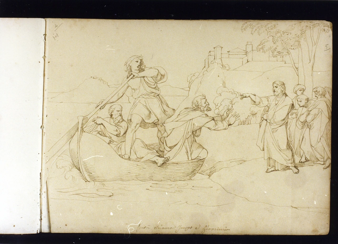 Studio per la chiamata di San Giacomo e San Giovanni - Museo Nazionale di san Martino, Napoli